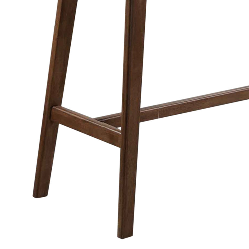 Table rectangulaire en noyer de style Mid-Century pour une cuisine et une salle à manger classiques