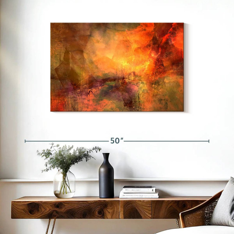 Avery Golden Sun, 24" H x 36" W