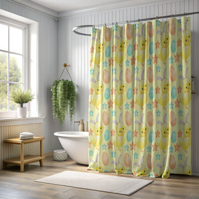 Rideau de douche standard 1 pièce Hop