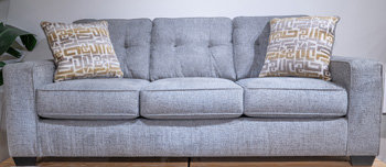 Larimer Sofa, Beige Polyester