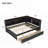 Full Size L-shaped Bookcases Bed-775051873