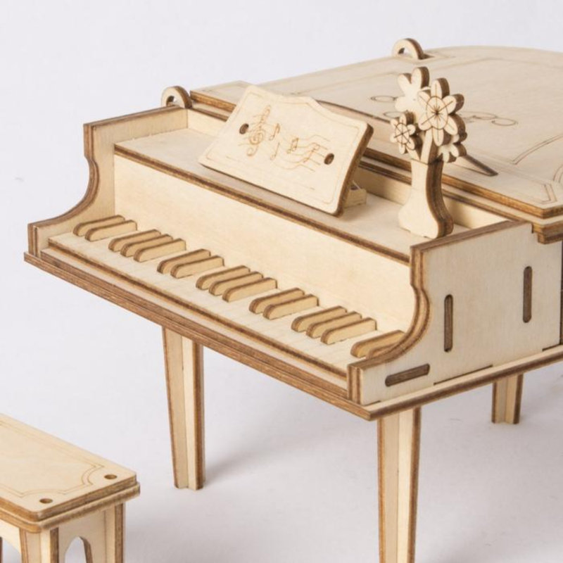 DIY 3D Puzzle - Piano - 74pcs