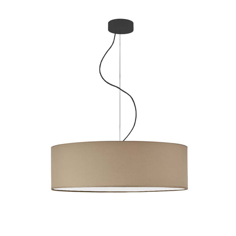 Aubryella 4 - Light Drum Pendant, Beige, Black