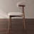 Mid-Century Solid Wood Beige Upholstered Dining Chairs, No Assembly Required Accent Chairs For Dining Room (Set of 6)-991891248-996533192