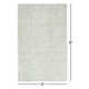 Rowe Handmade Tufted Ivory/Green Rug