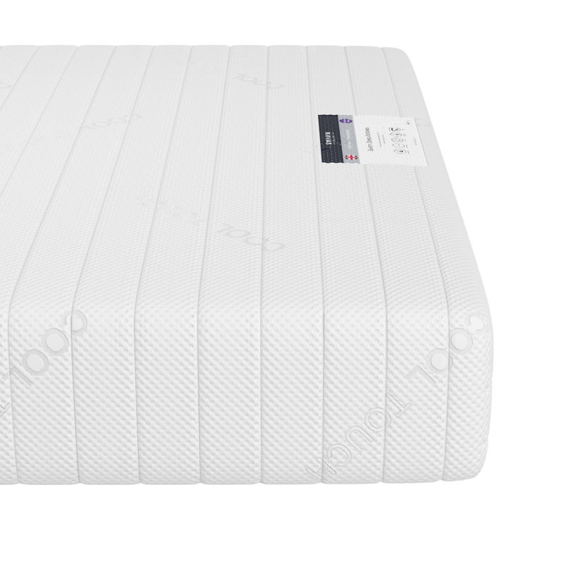 Deluxe 19cm Medium Comfort Coil Sprung Mattress, King (5')