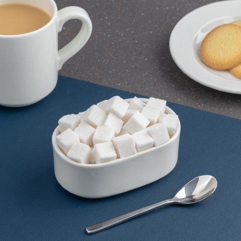 Porte-paquet en porcelaine ORBA Premium | Ivoire | Va au micro-ondes et au lave-vaisselle, 1,7 oz