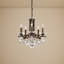 Vesca 5 Light 15in x 15in Pendant in Black with Clear Heritage Handcut Crystals-434672796-434672798