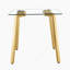 Table de salle à manger rectangulaire 1 pièce sans chaise