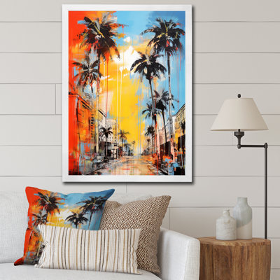 Ballas " Popart Palm Trees IV "