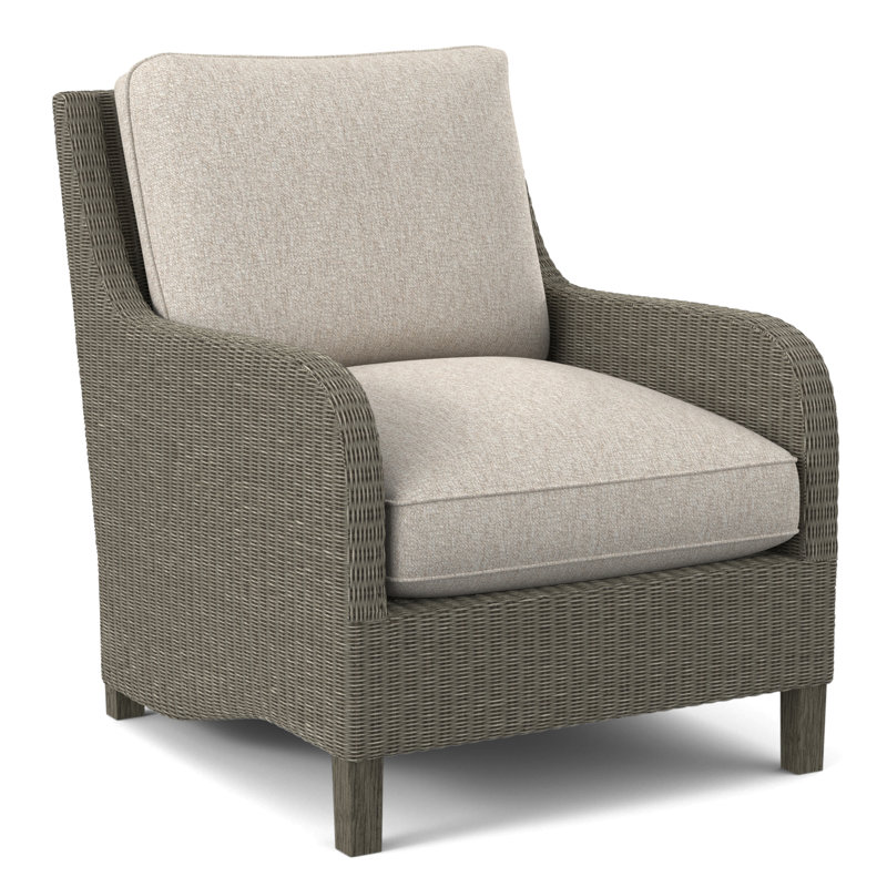 Fauteuil large 29 po Gibraltar, Performance beige sucre; 0863-93, Pierre de foyer