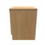 37cm W Manufactured Wood Bedside Table