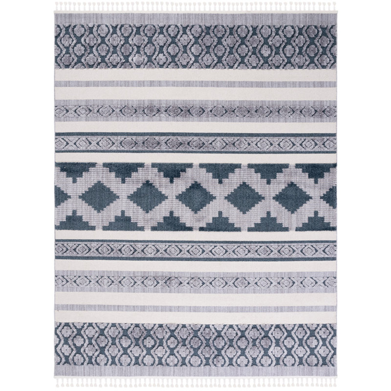 Jaamal Performance Geometric Rug, Rectangle 9' x 12'
