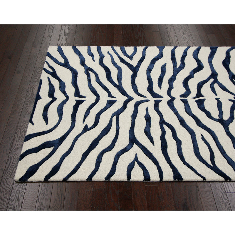 Wool Animal Print Indoor Rug, Rectangle 7'6" x 9'6"