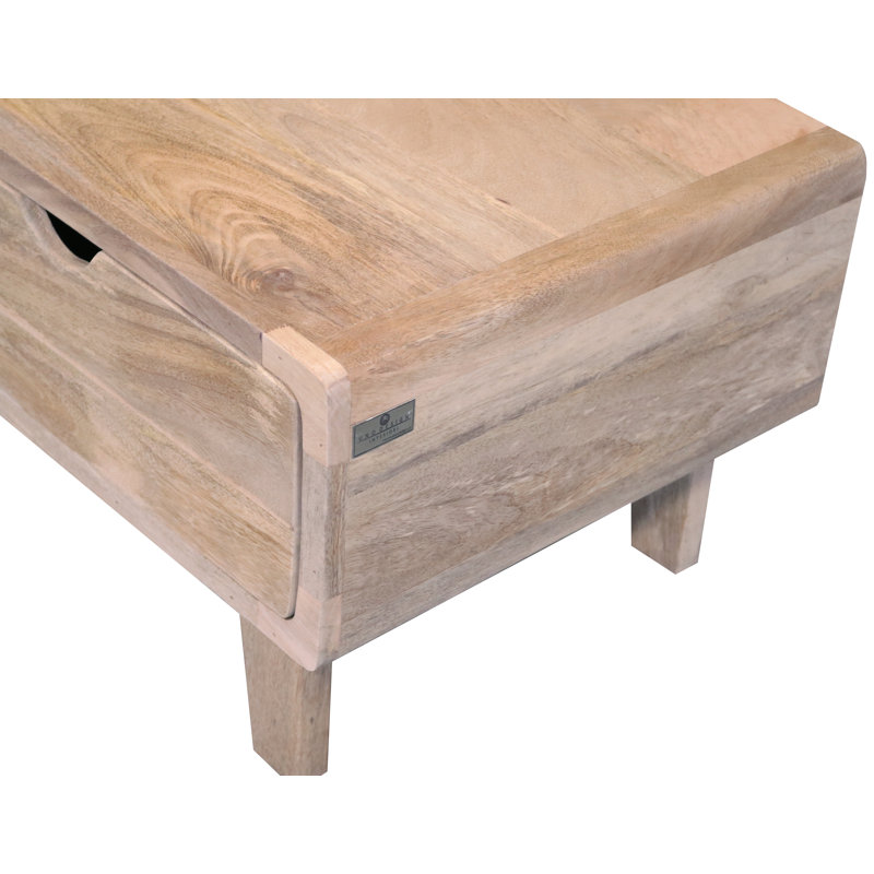 Paquette Solid Wood Coffee Table