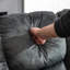 Ensemble de salon inclinable moderne surdimensionné en microfibre 2 pièces Quiteris-1143036963