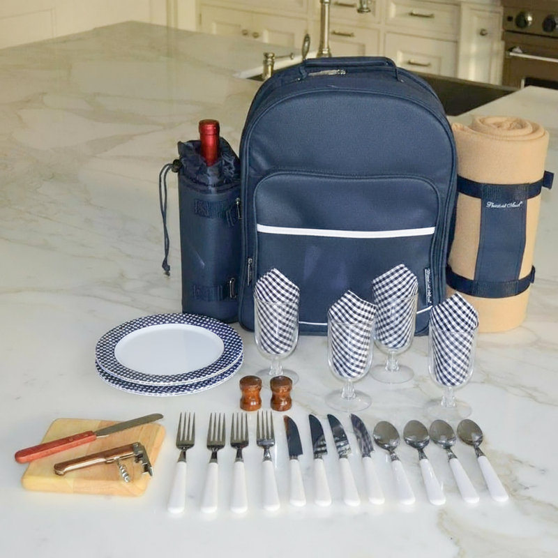 Picnic Backpack, Service for 4