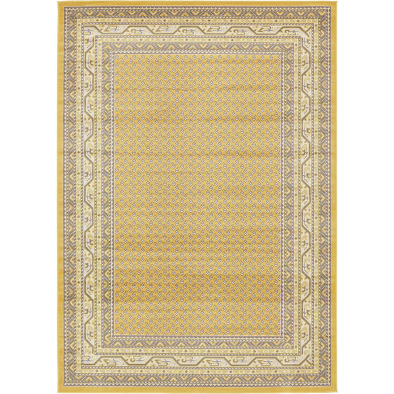 Tapis jaune Wingate, Rectangle 4 pi x 6 pi