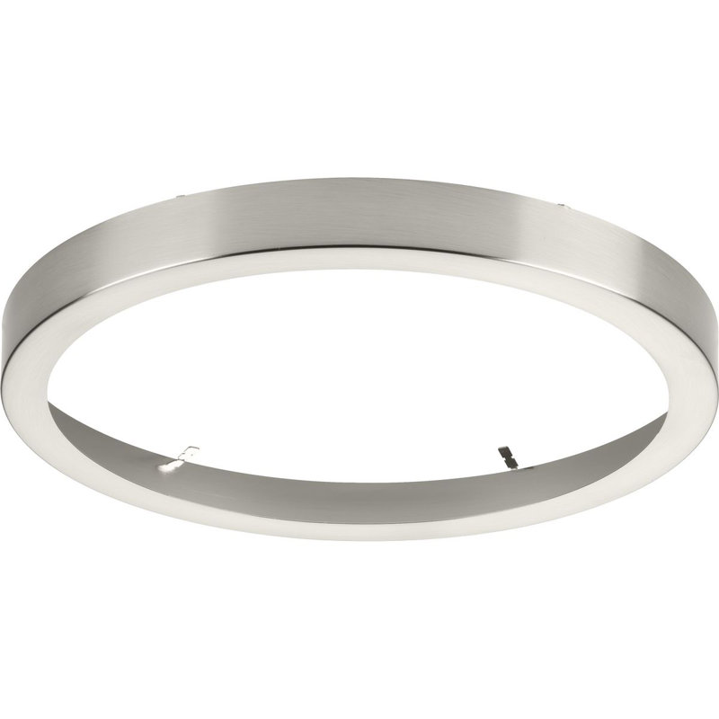 Filtre de lumière Arenijus Edgelit, Nickel brossé, H 1,1 po x l 11 po x P 11 po