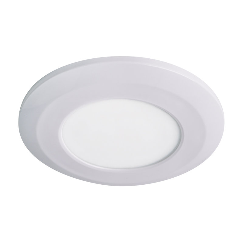 Luminaire rond à DEL Wafer, 2700 K, Blanc