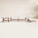 Ensemble de conversation en bois massif pour 4 personnes Nicholson