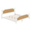 Structure de lit en rotin de style traditionnel-1283194292