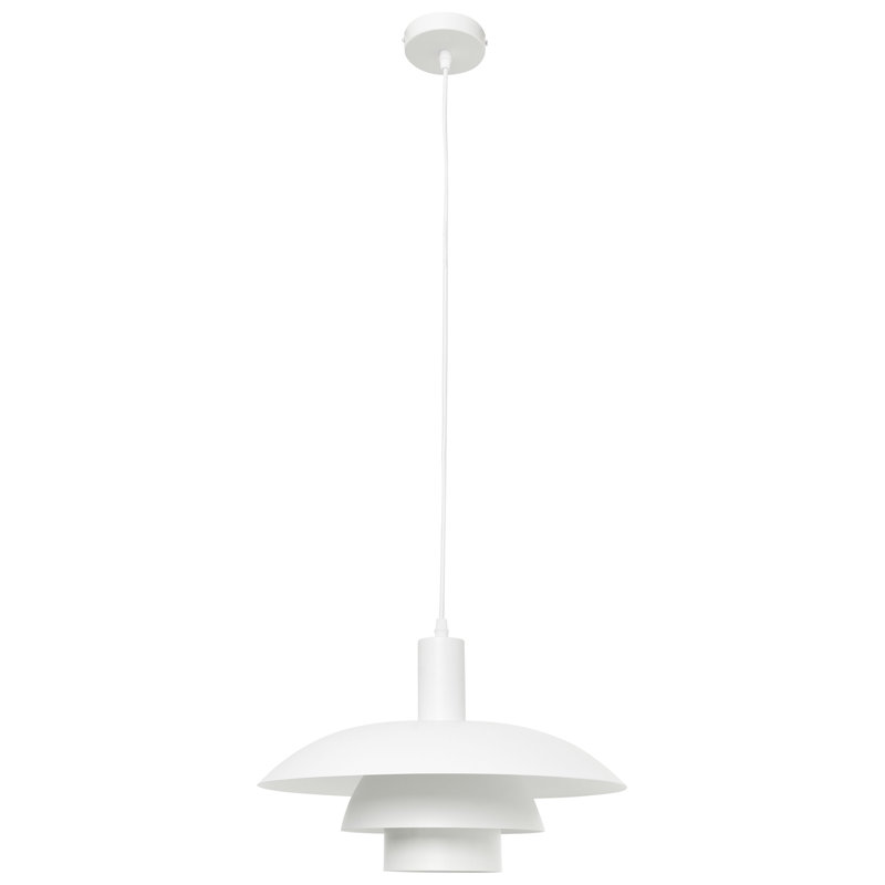 Metal Pendant Lamp HILBA, White