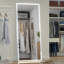 Miroir de salle de bain polyvalent à DEL avec lumières réglables et cadre durable