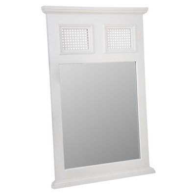 Aureliusz Wood Flat Wall Mirror