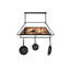 Moose at Lake Handcrafted Hanging Pot Rack-124968230
