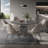 Italian modern simple round dining table-102526763