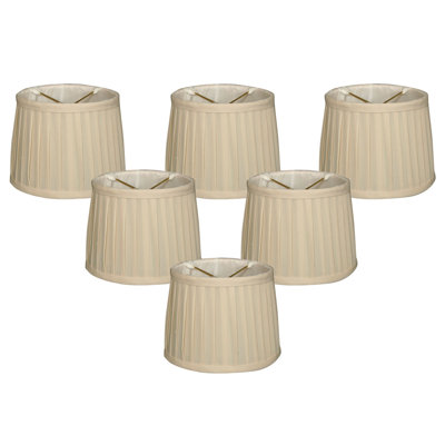 4.25'' H Drum Candelabra Shade