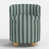 Canopy Stripe Tonal Teal