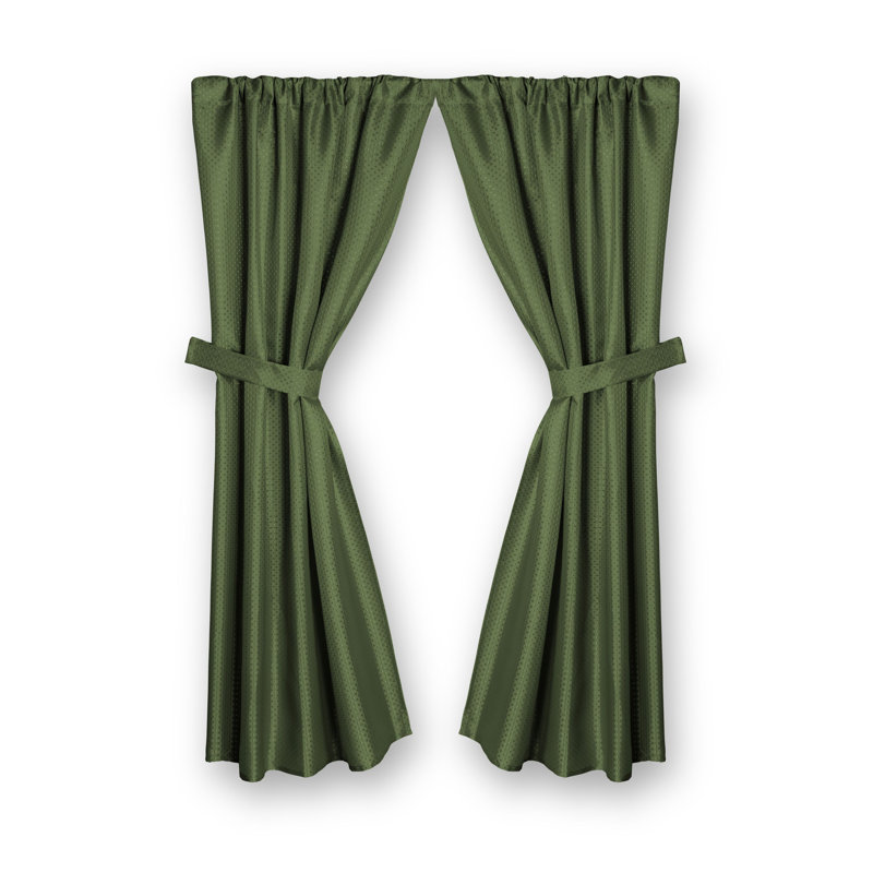 Fathma Blackout Curtain Pair, Sage