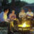 Collegiate Series 16" H x 30" W Steel Outdoor Fire Pit with Lid-13242224