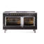 ILVE Nostalgie II Noblesse 60 in Dual Fuel Range 7 Burner, Griddle, Frenchtop-1763835123-1763835128