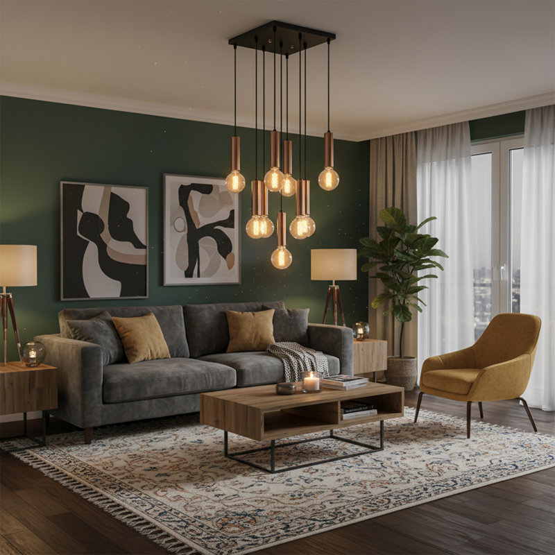 Sharrona 7 - Light Tiered Chandelier