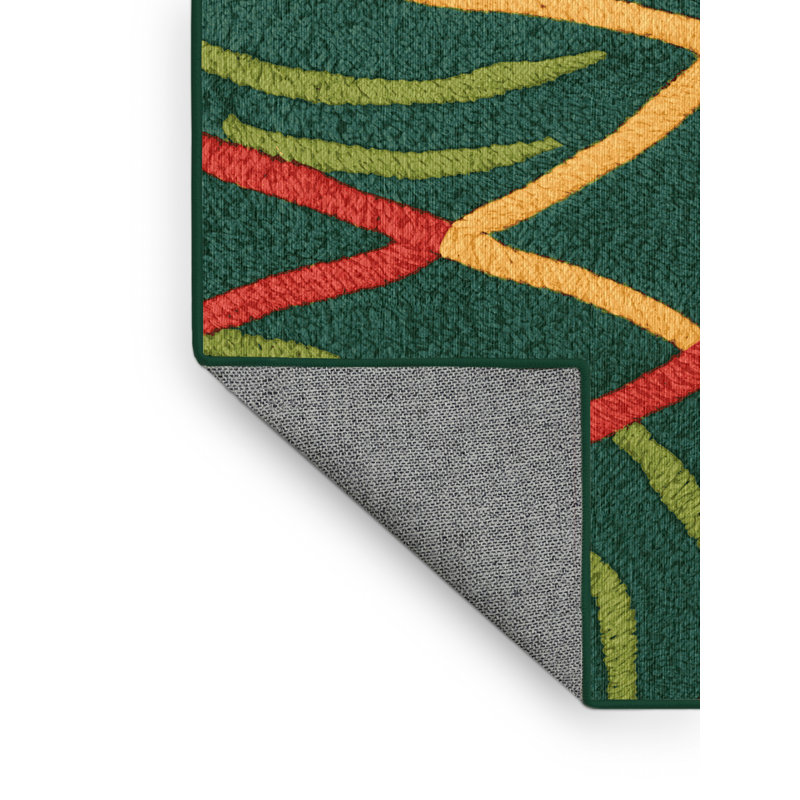  Tapis lavable hawaïen Lilikoi Vines, Tapis de couloir 2 pi x 5 pi
