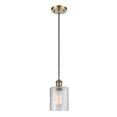 Cobbleskill 1 - Light Single Drum Pendant