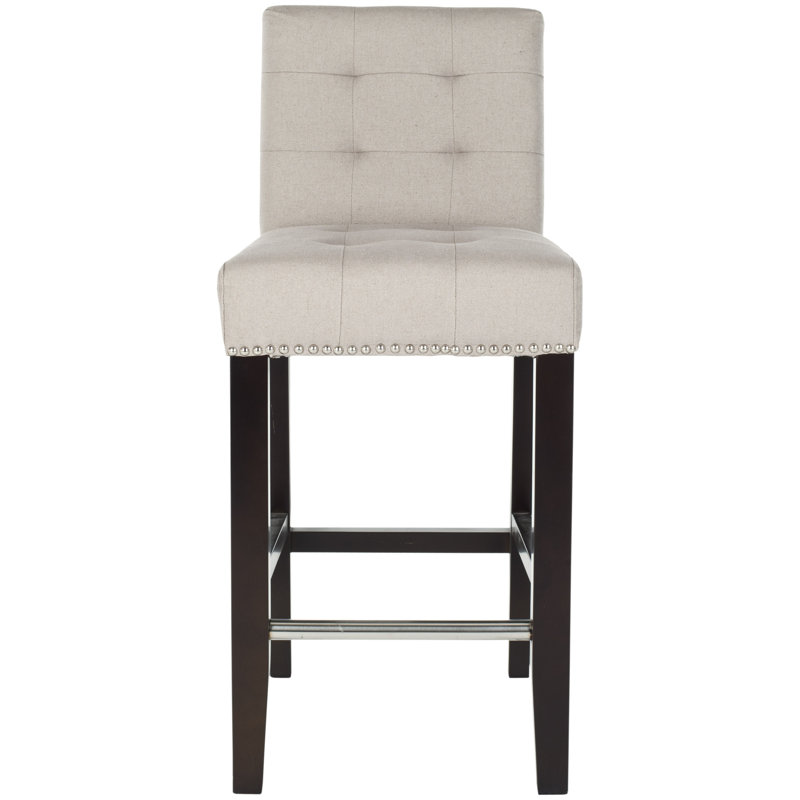 Tabouret de bar Apoloniusz, Taupe, Counter Stool (23.8" Seat Height)