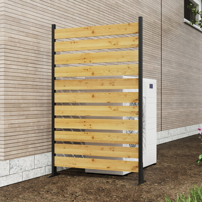 Écran d'intimité en bois de cèdre H 72,8 po x l 38,5 po Goodyo