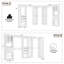 Système d'organisation 120 po x 39 po avec porte et tiroirs en bois (largeur réglable)-1652646070