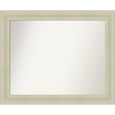 Oliver Non-Beveled Wood Framed Wall Mirror