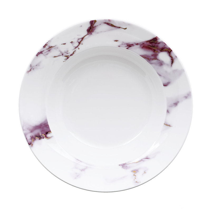 Marble Chianti Bone China Pasta Dish