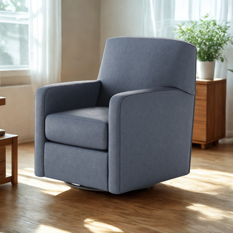 Fauteuil oscillant pivotant Balina Bindi, H 38 po x l 35 po x P 29 po, Très grand horizon