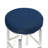 Bar Stool Cushions, Memory Foam Round Bar Stool Covers With Non-Slip Backing And Elastic Band, 14", Navy