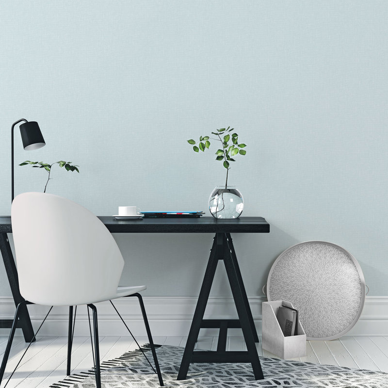 10m x 53cm Wallpaper Roll, Mint Green