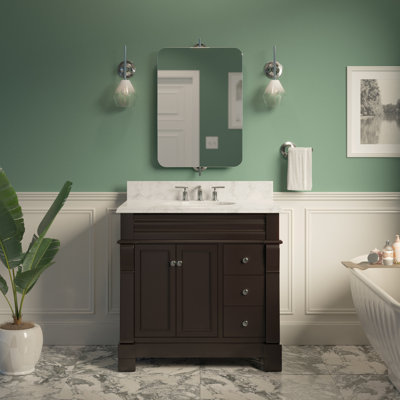 Ensemble de meuble-lavabo simple pour la salle de bain Flo