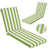 Olive Green White Stripes selected