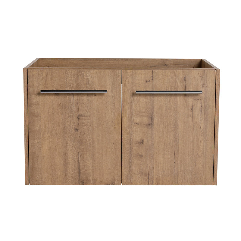 Meuble-lavabo à fermeture en douceur 30 po avec évier, pour petite salle de bain (emballage KD)